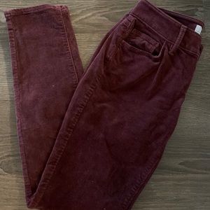 LOFT 00 Curvy Skinny Women’s Corduroys